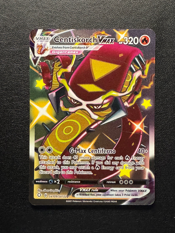 SV109 Centiskorch VMAX Shining Fates Shiny Rare VMAX Near Mint