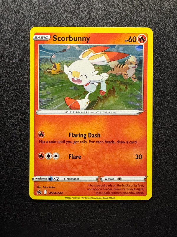 SWSH244 Scorbunny SWSH Black Star Promos Promo NM