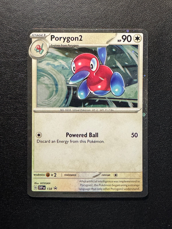 138 Porygon2 SV Black Star Promos Promo Near Mint