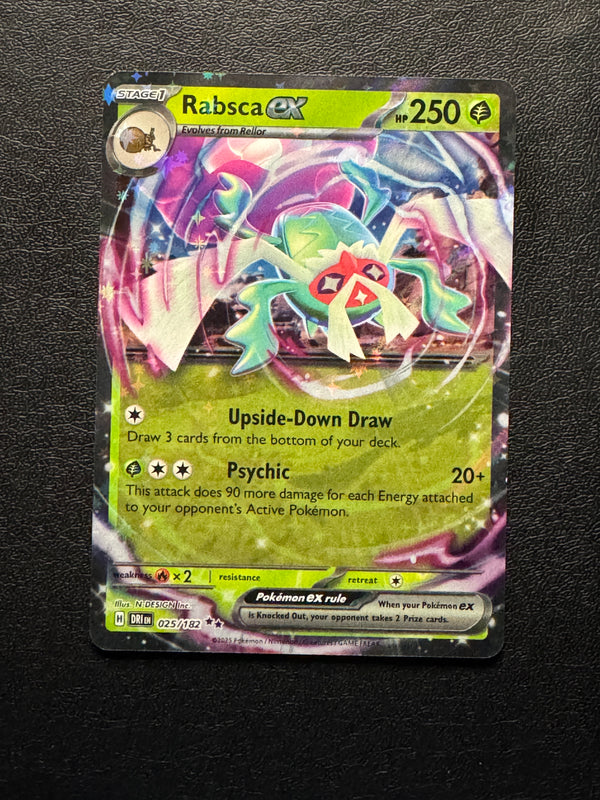 025 Rabsca ex Destined Rivals Double Rare Near Mint