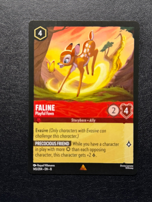 145 Faline - Playful Fawn Reign of Jafar Rare Near Mint