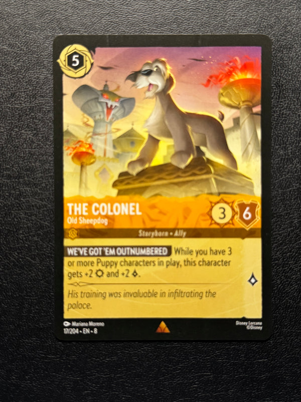 017 The Colonel - Old Sheepdog Reign of Jafar Rare Near Mint