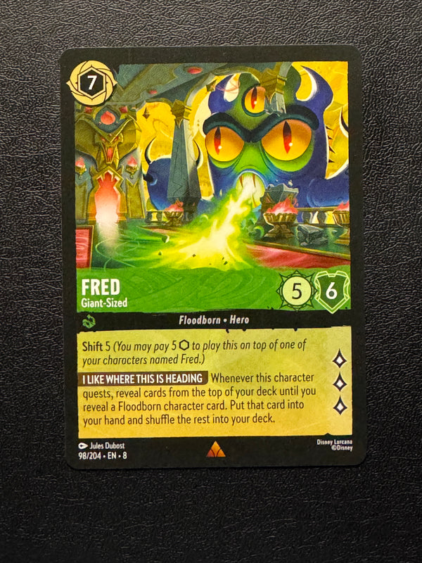 098 Fred - Giant-Sized Reign of Jafar Rare Near Mint
