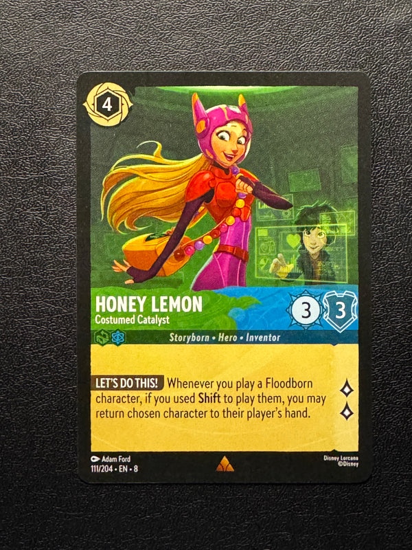 111 Honey Lemon - Costumed Catalyst Reign of Jafar Rare Near Mint