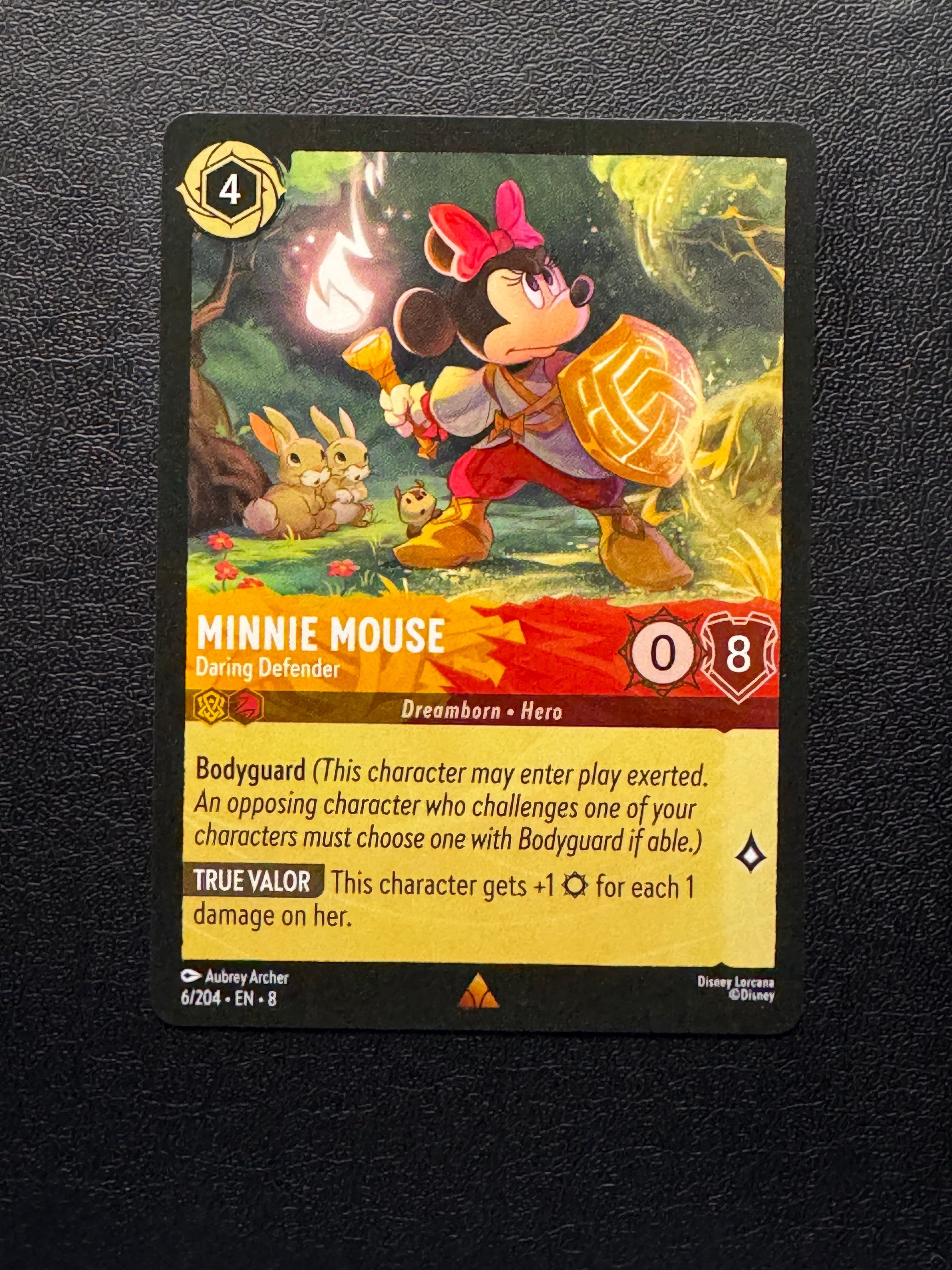 006 Minnie Mouse - Daring Defender Reign of Jafar Rare Near Mint k0s Card Shop 006 Minnie Mouse - Daring Defender Reign of Jafar Rare Near Mint k0s Card Shop