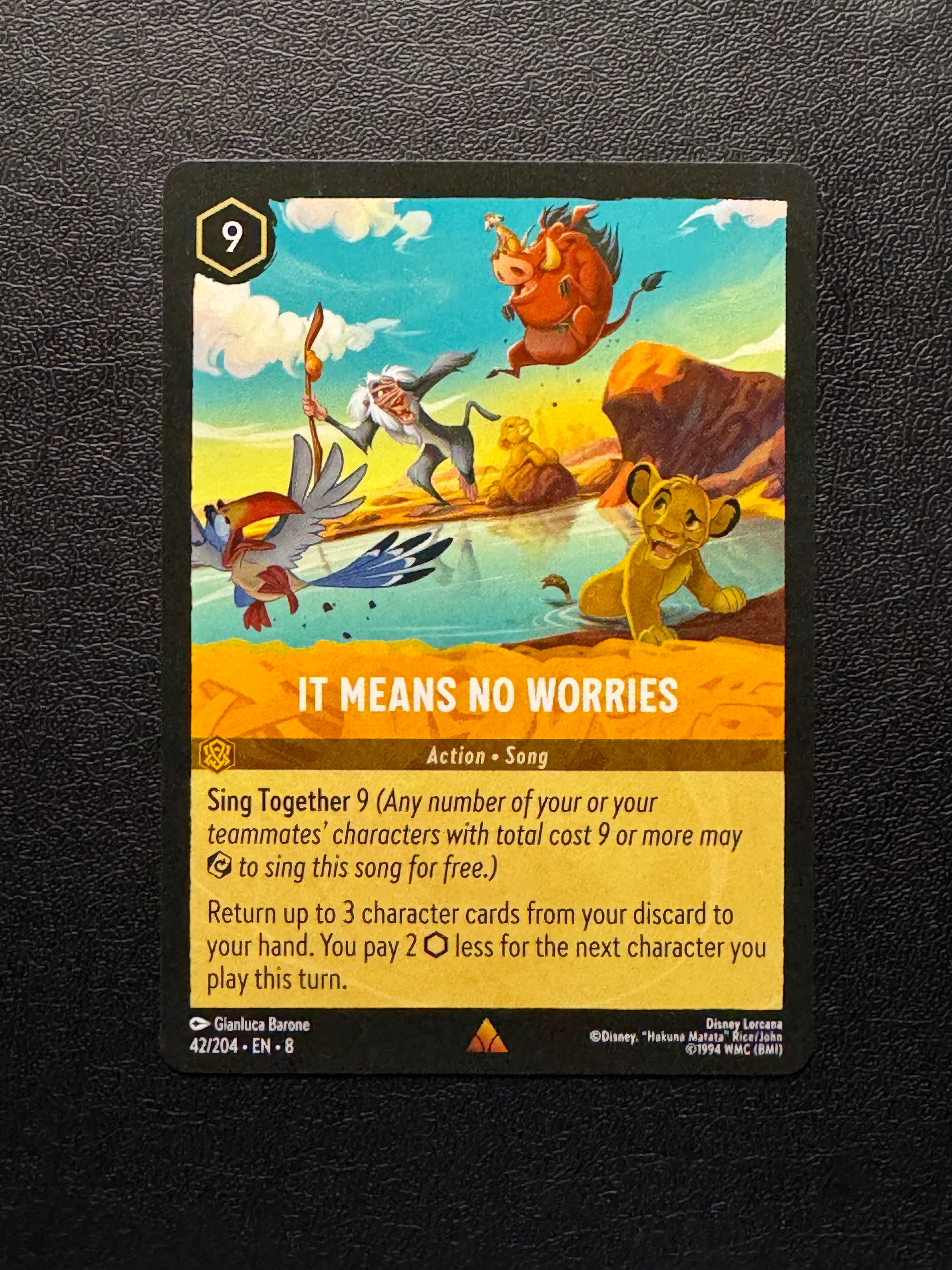 042 It Means No Worries Reign of Jafar Rare Near Mint k0s Card Shop 042 It Means No Worries Reign of Jafar Rare Near Mint k0s Card Shop