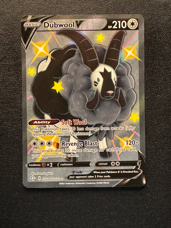 SV120 Dubwool V Shining Fates Shiny Rare V Near Mint