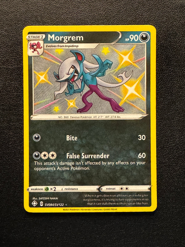 SV084 Morgrem Shining Fates Rare Shiny Near Mint