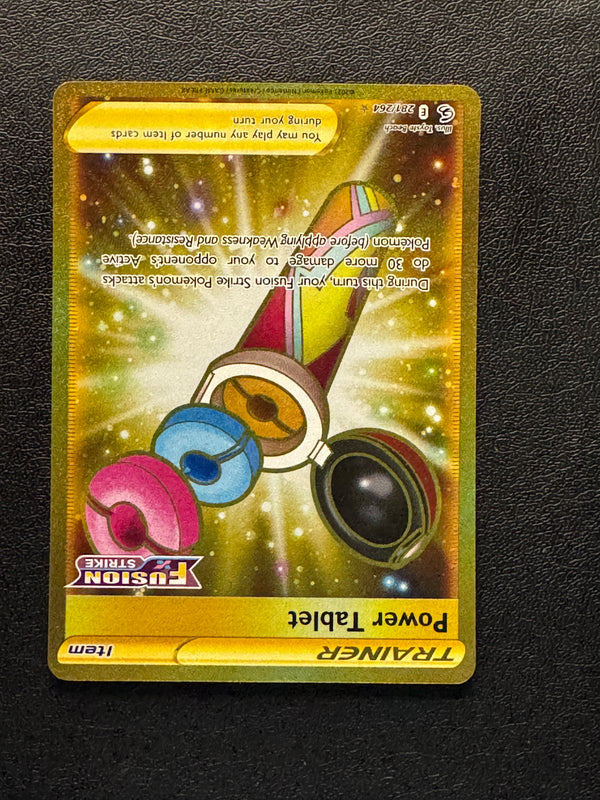 281 Power Tablet Fusion Strike Rare Secret NM
