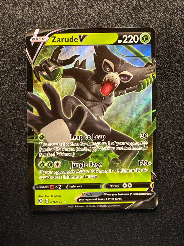 016 Zarude V Brilliant Stars Holo Rare V Near Mint