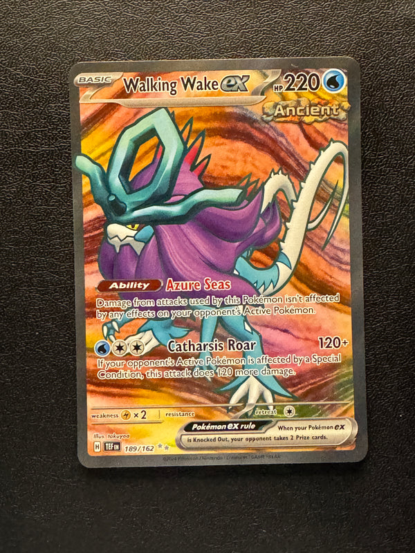 189 Walking Wake ex Temporal Forces Ultra Rare Near Mint