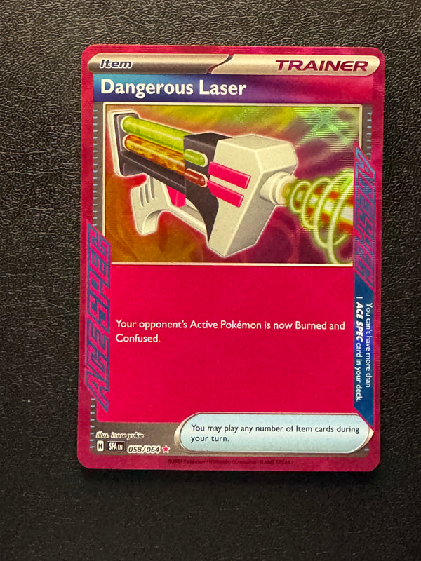 058 Dangerous Laser Shrouded Fable Ace Spec NM