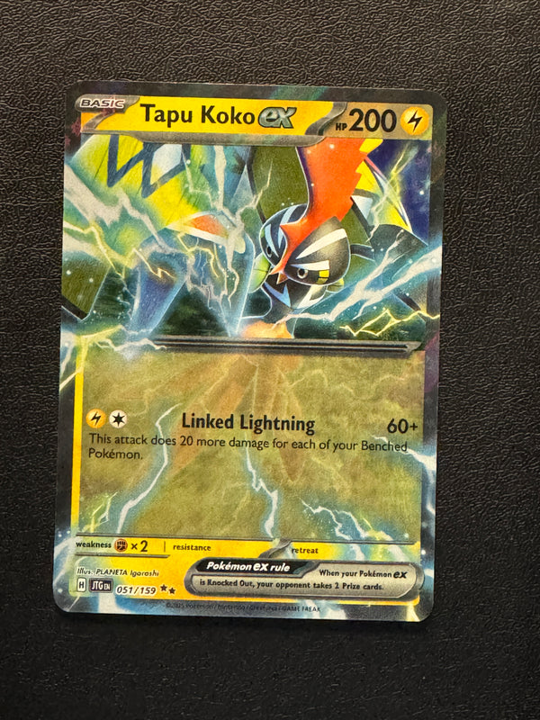 051 Tapu Koko ex Journey Together Double Rare NM