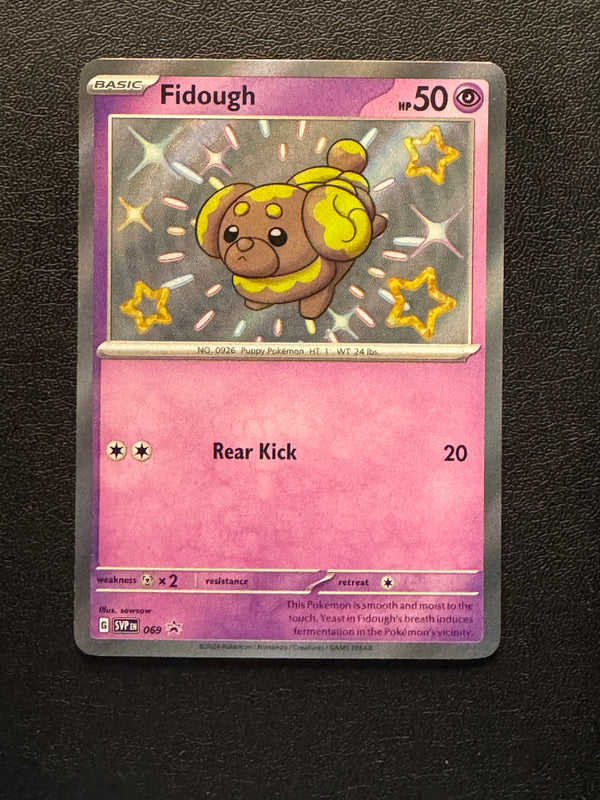 069 Fidough SV Black Star Promos Promo Near Mint