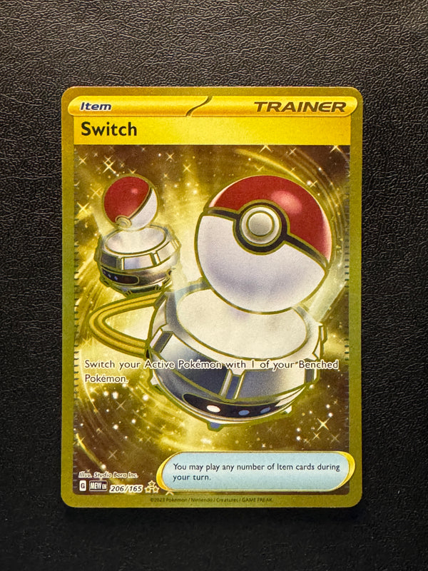 206 Switch Scarlet & Violet 151 Hyper Rare Near Mint
