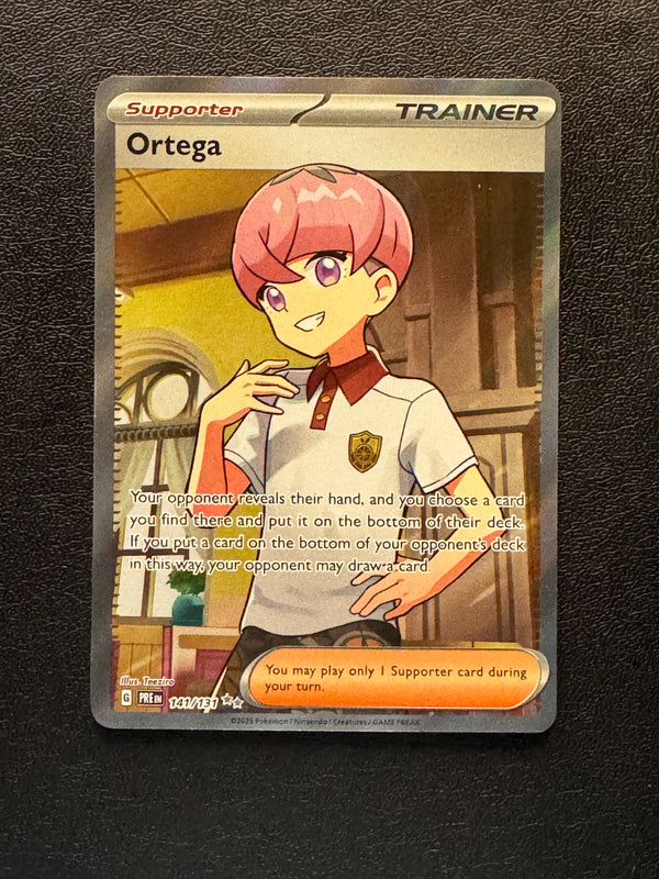 141 Ortega Prismatic Evolutions Ultra Rare Near Mint