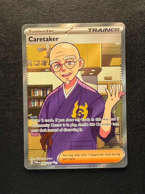 203 Caretaker Twilight Masquerade Ultra Rare Near Mint