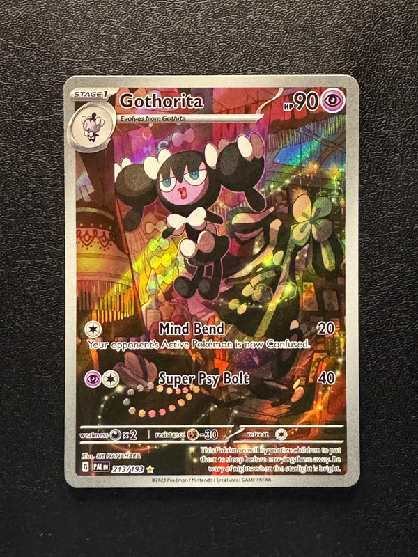 213 Gothorita Paldea Evolved Illustration Rare Near Mint