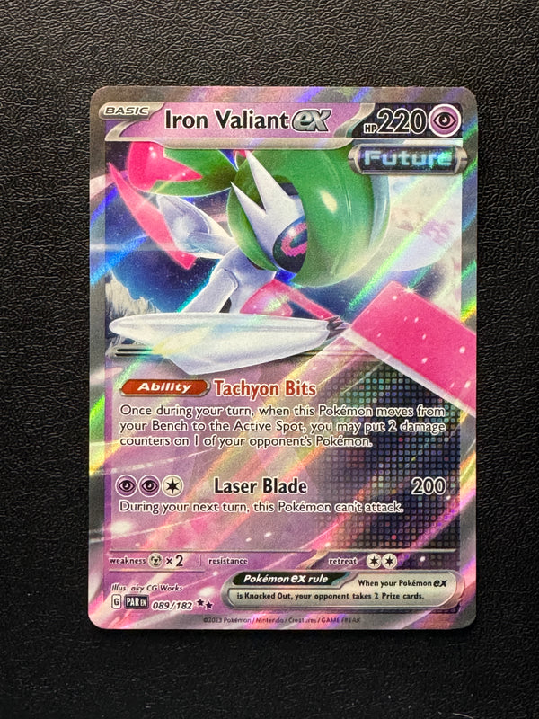 089 Iron Valiant ex Paradox Rift Double Rare Near Mint