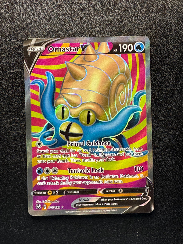 174 Omastar V Silver Tempest Rare Ultra Near Mint