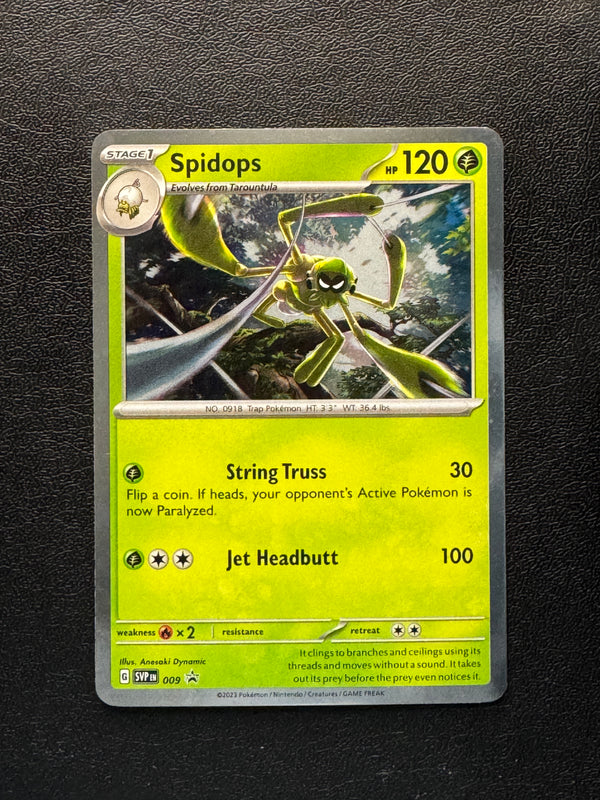 009 Spidops SV Black Star Promos Promo Near Mint