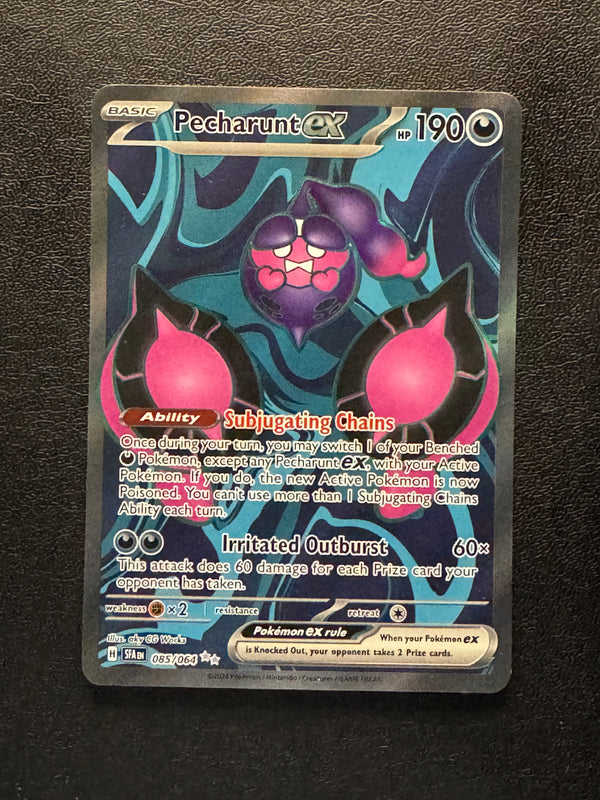 085 Pecharunt ex Shrouded Fable Ultra Rare Near Mint