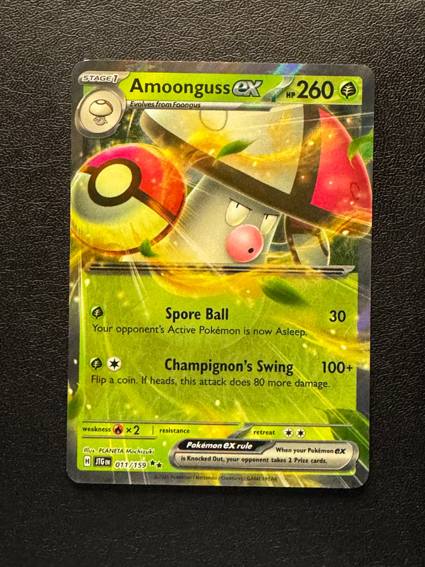011 Amoonguss ex Journey Together Double Rare Near Mint