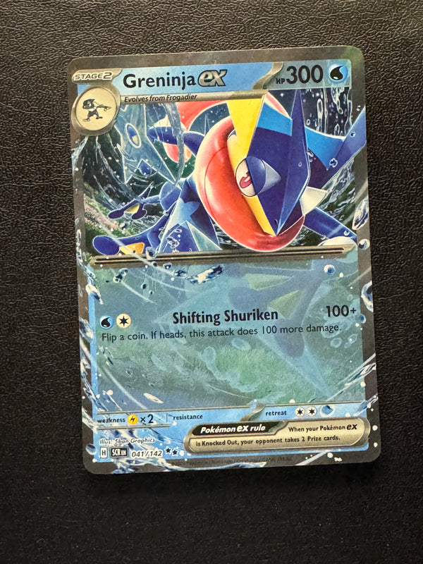 041 Greninja ex Stellar Crown Double Rare NM