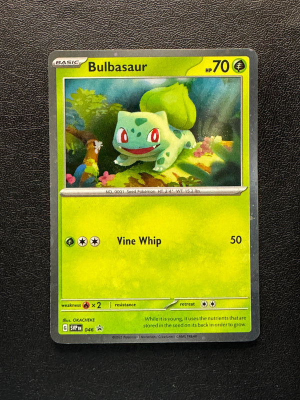046 Bulbasaur SV Black Star Promos Promo Near Mint