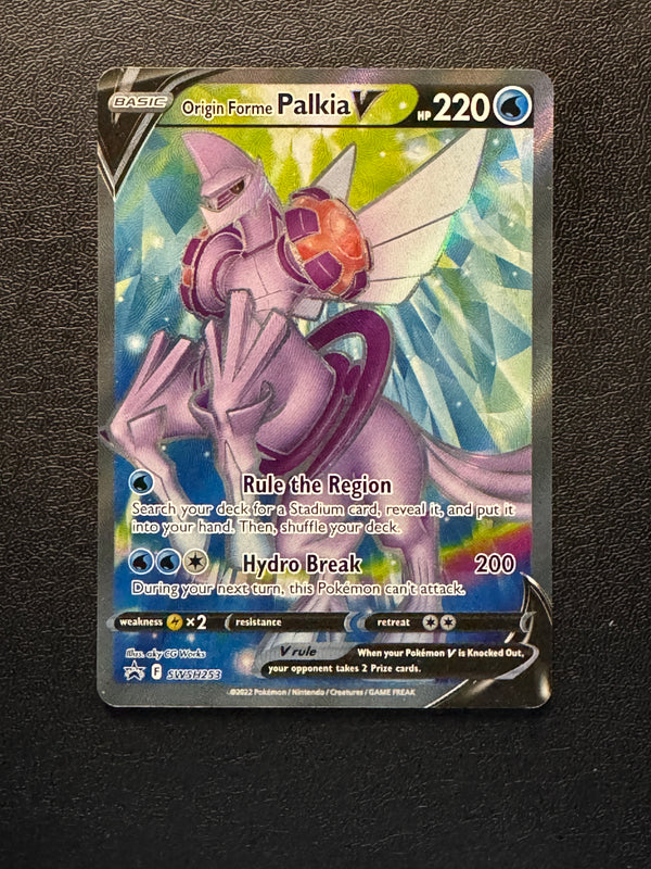 SWSH253 Origin Forme Palkia V SWSH Black Star Promos Promo Near Mint