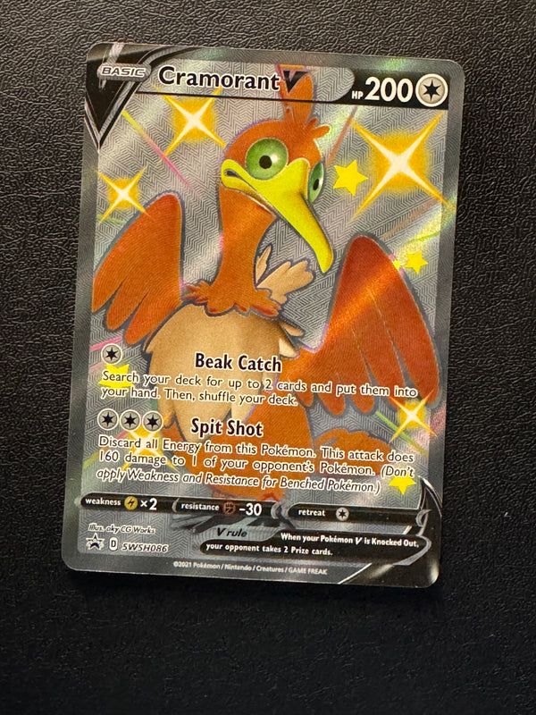 SWSH086 Cramorant V SWSH Black Star Promos Promo Near Mint
