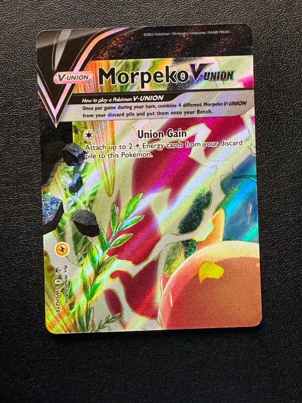 SWSH215 Morpeko V-UNION SWSH Black Star Promos Promo Near Mint