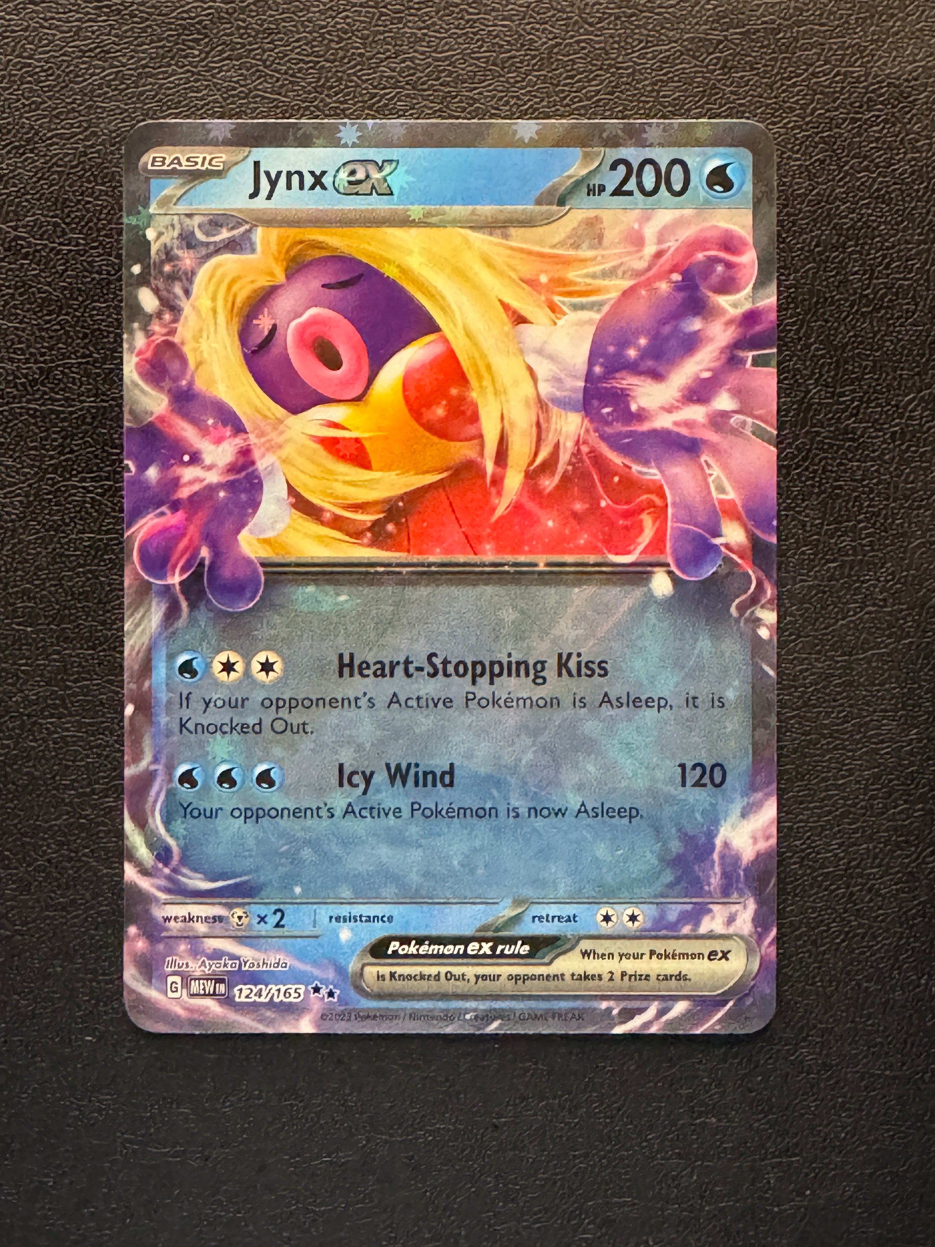 pokemon 151 scarlet and violet rarest cards 124 Jynx ex Scarlet & Violet 151 Double Rare Near Mint – k0s Card Shop