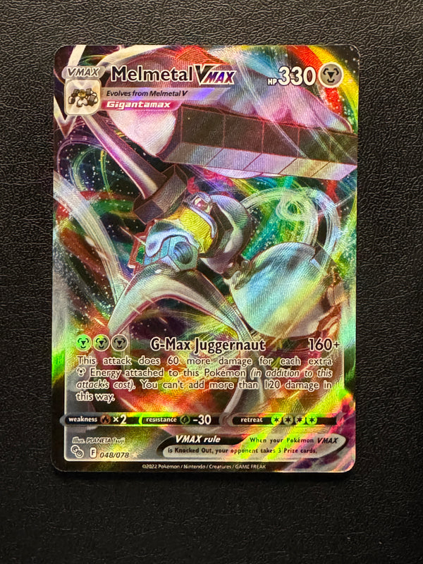 048 Melmetal VMAX Pokemon GO Holo Rare VMAX Near Mint