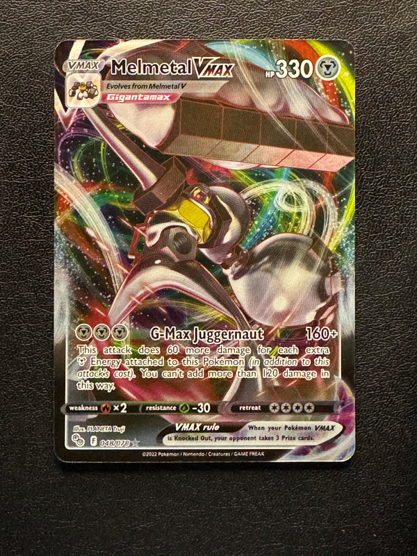 048 Melmetal VMAX Pokemon GO Holo Rare VMAX Near Mint