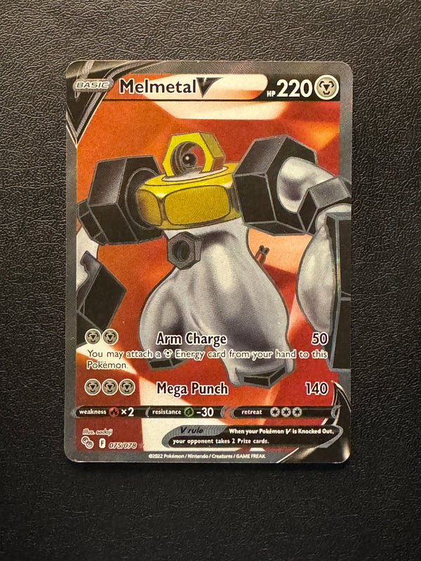 075 Melmetal V Pokemon GO Rare Ultra Near Mint
