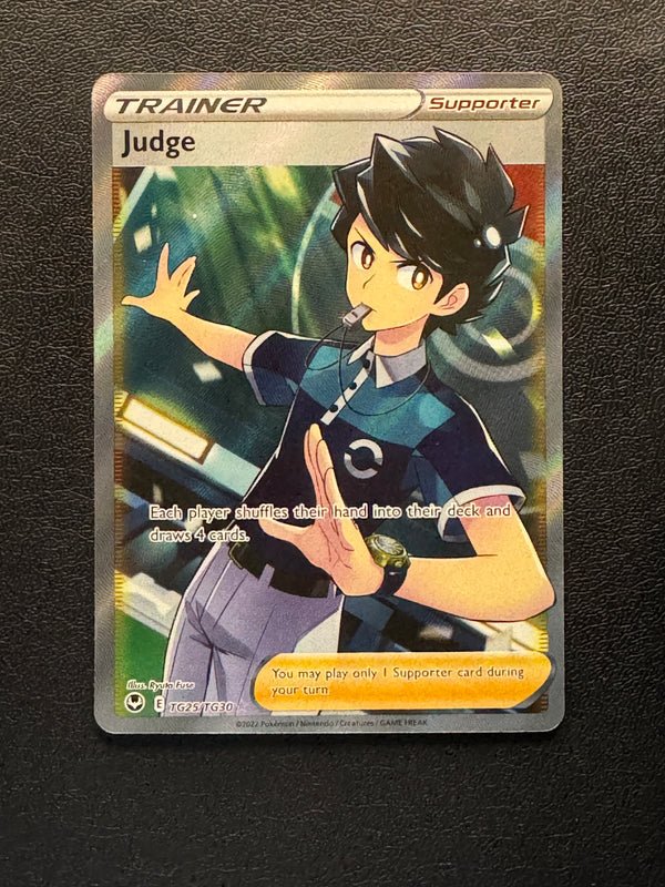 TG25 Judge Silver Tempest Rare Ultra Near Mint