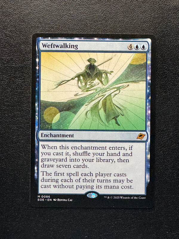 086 Weftwalking Edge of Eternities Mythic Normal Near Mint