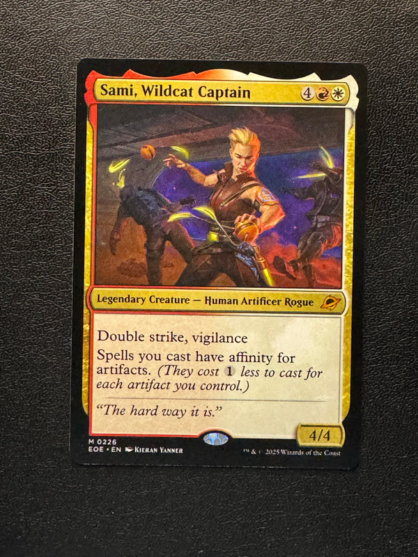 226 Sami, Wildcat Captain Edge of Eternities Mythic Normal Near Mint