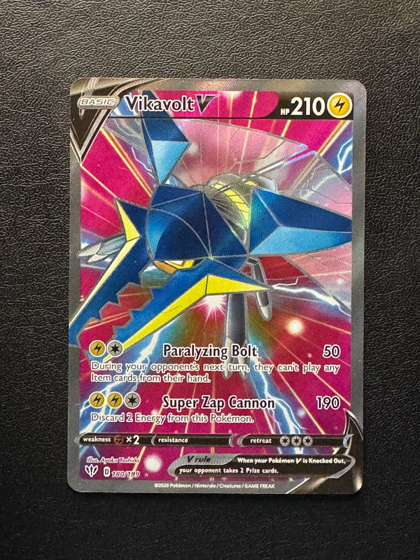 180 Vikavolt V Darkness Ablaze Rare Ultra Near Mint