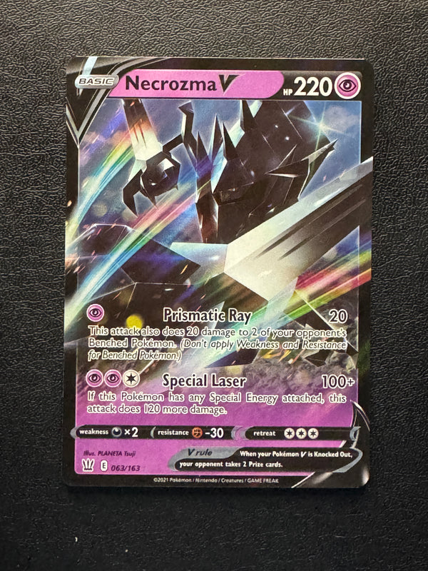 063 Necrozma V Battle Styles Holo Rare V Near Mint