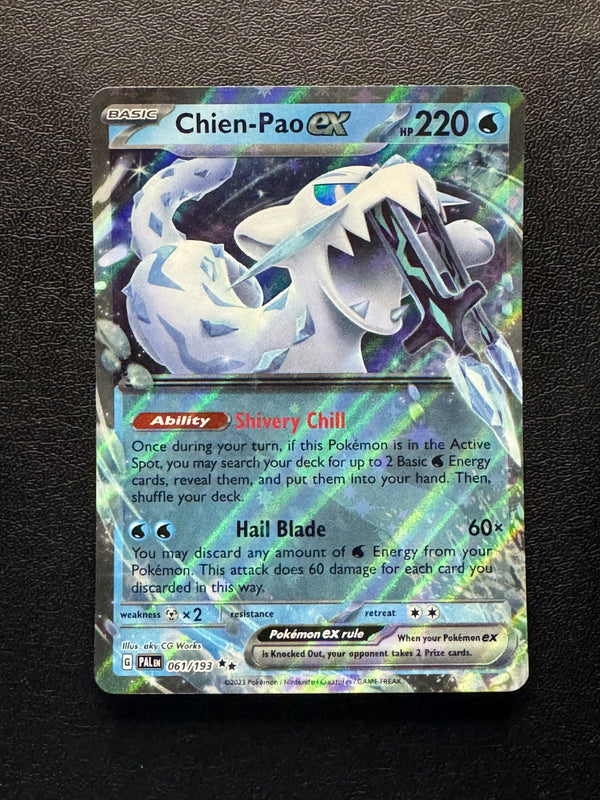 061 Chien-Pao ex Paldea Evolved Double Rare NM