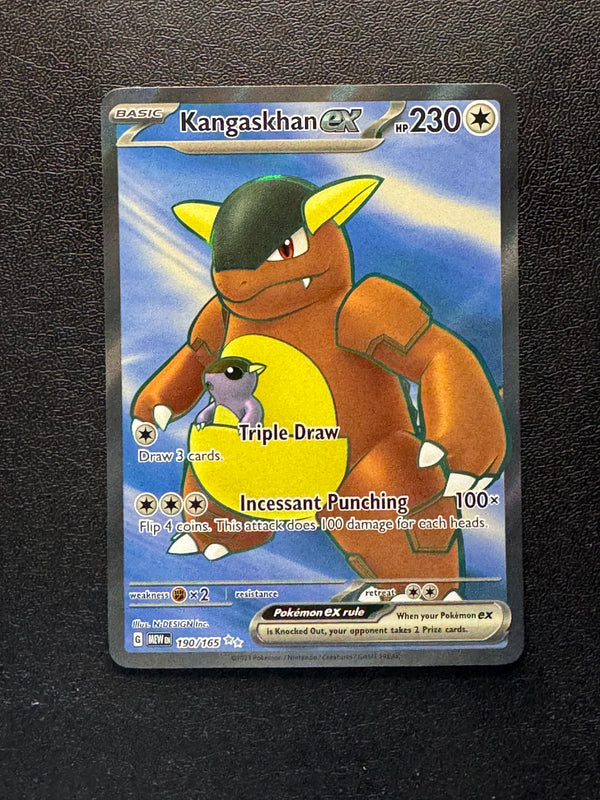 190 Kangaskhan ex Scarlet & Violet 151 Ultra Rare Near Mint