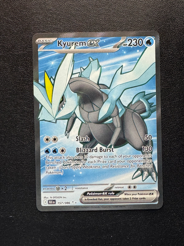 157 Kyurem ex Black Bolt Ultra Rare Near Mint
