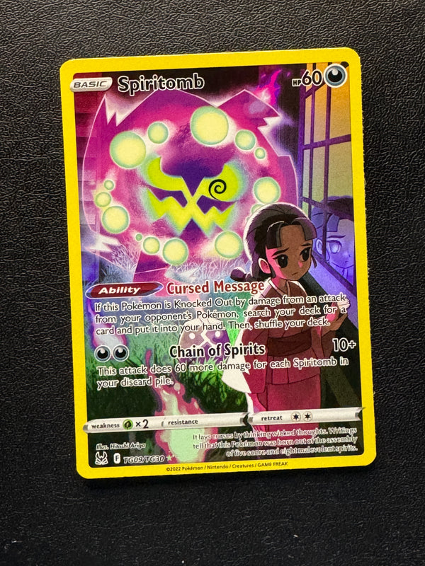 TG09 Spiritomb Lost Origin Rare Holo Near Mint