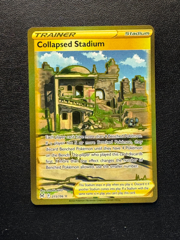 215 Collapsed Stadium Lost Origin Rare Secret Near Mint