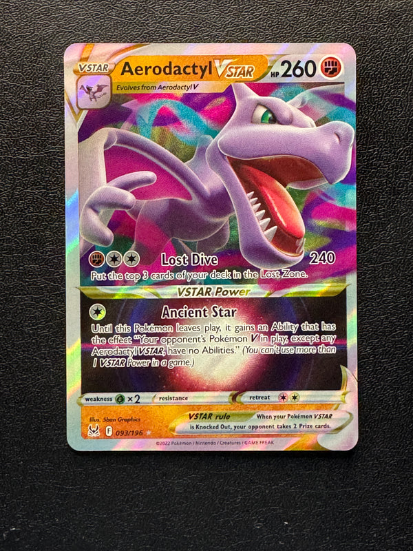 093 Aerodactyl VSTAR Lost Origin Holo Rare VSTAR NM