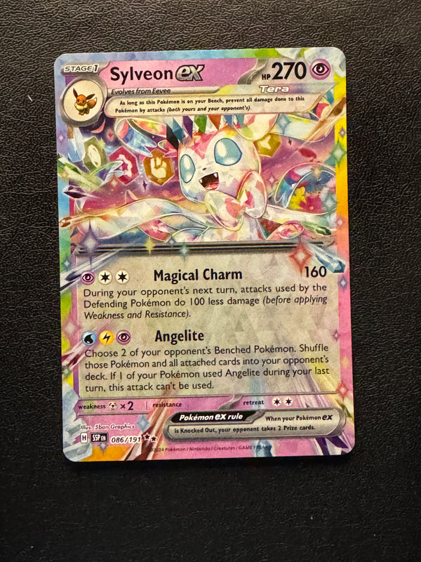 086 Sylveon ex Surging Sparks Double Rare Near Mint