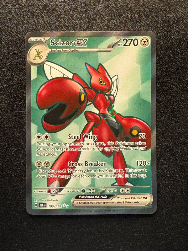 195 Scizor ex Temporal Forces Ultra Rare Near Mint