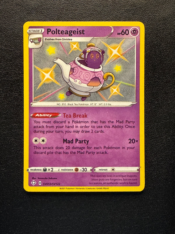 SV053 Polteageist Shining Fates Rare Shiny Near Mint